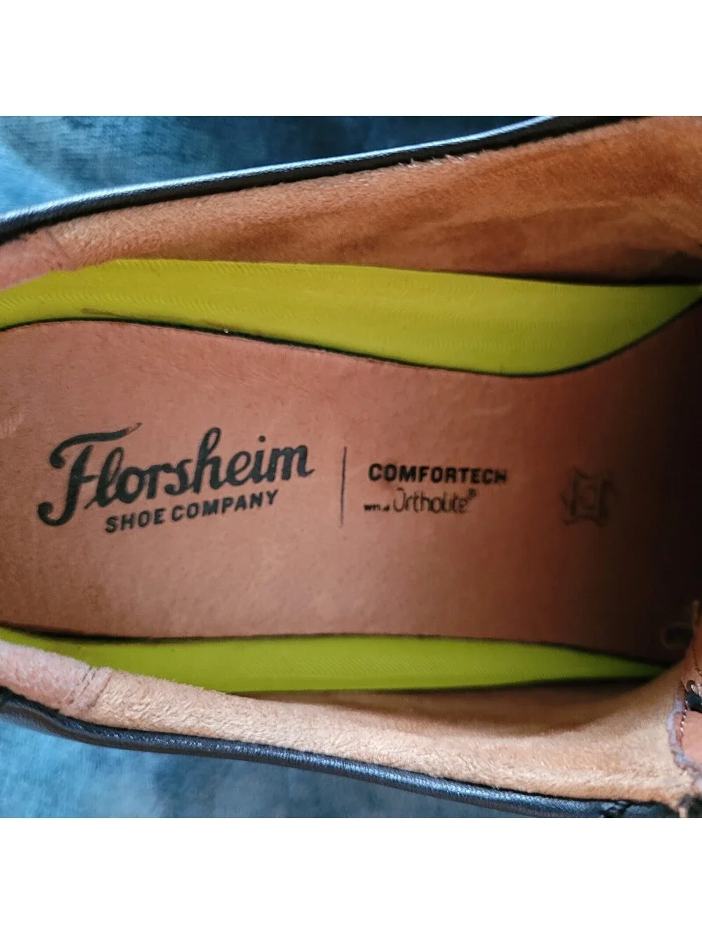 FLORSHEIM Oxford Dress Shoes Men's 10 D Brown Leather Lace Up 11568-001